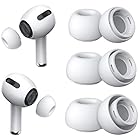 YUWAKAYI イヤーピース AirPods Pro 第1/2世代対応 シリコン イヤーチップ (S/M/Lサイズ 各ペア) 柔らかい 滑り止め 携帯用収納ボックス付き