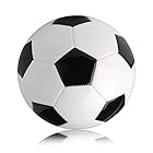TGM サッカーボール 5号 検定球 サッカー 練習球 試合 中学 一般 大学 高校用 足球 football (黒と白)