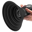 FENGLV レンズ用フード 72mm-82mmレンズ用 夜景撮影 映り込みを防止 簡単装着 一眼レフ 望遠レンズ 柔軟性 水洗い