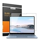 MEGOO Surface Laptop go3(2023)/Laptop go2(2022)画面保護フィルム Surface Laptop go（12.4インチ）も適用強化ガラスフィルム 気泡なく簡単に貼り付けるフィルム