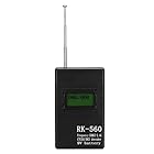 Dilwe1 無線周波数カウンターメーター、ポータブルで正確なRK560ハンドヘルド無線周波数テスト、ミニ無線周波数計