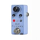 FLAMMA FC03 ミニ デジタル ディレイ ペダル ギター ペダル 3遅延 モード アナログ リアル エコー テープ エコー トゥルー バイパス付き ブルー