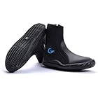MORGEN SKY ダイビング ブーツ 5mm 磯靴 沢靴 渓流 ネオプレーンシューズ フィッシング YZ001 (ブラック, 9)