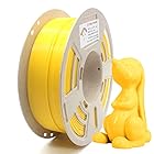 RepRapper もつれのない PVB フィラメント 3D プリンター用 - PLA フィラメントのように印刷 1.75mm、IPA アルコールで簡単に滑らかなポスト研磨 滑らかな仕上げ作業 イエロー 1 kg (2.2 lbs) 黄色/イエロ