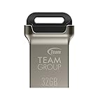 Team USBメモリ 32GB USB3.2(3.1/3.0) キャップレス コンパクト 亜鉛合金筐体 正規品