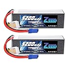 ゼエエ Zeee 6S リポバッテリー 22.2V 100C 5200mAh 大容量リポバッテリー EC5プラグ付き リポバッテリー 大容量バッテリー RCカー用 ラジコン製品バッテリー 無人機用など 2パック