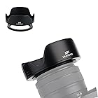 JJC 可逆式 レンズフード ニコン Nikon Nikkor Z 28mm F2.8 SE, 40mm F2 Fujifilm Fujinon XC 15-45mm F3.5-5.6, XF 18mm F2 対応 花形 レンズ 付ける時適用 ニ