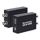 SDI to HDMI コンバーター SDI/HD-SDI/SD-SDI to HDMI変換器 sdi hdmi 変換 1080P ESD保護機能搭載