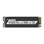 Patriot Memory Viper VP4300 1TB M.2 2280 PCIe Gen4 x 4 内蔵型SSD PS5対応 最大転送速度7,400MB/s アルミニウム製ヒートシンク/グラフェン ヒートシンクタンク付き - VP430