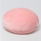YuuYA 抱き枕 座布団 ラウンドクッション フロアクッション もちもち マシュマロ (ピンク, 直径55ｃｍ)