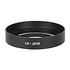 cersalt カメラレンズフード、メタルレンズフード、Fuji X10 / X20 / X30用耐久性合金LH-X10(black)