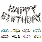 誕生日 バルーン HAPPY BIRTHDAY パーティー 飾り付け 風船 文字旗 セット デコレーション装飾 16 インチ 子供 大人兼用(?)