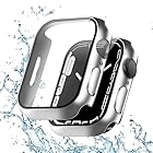 TEMEDO 対応 Apple Watch ケース 44mm アップルウォッチ カバー 防水ケース Apple Watch カバー 防水 全面保護 二重構造 アップルウォッチ ケース ガラスフィルム 一体型 Apple Watch se 第二世代