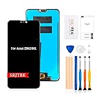 SRJTEK For Asus Zenfone Max Pro M2 ZB631KL 6.26インチ 液晶パネル タッチパネルデジタイザー 液晶ディスプレイＬＣＤスクリーン 統合画面交換修理用キット 無料の修理工具付き(ブラック)