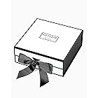 JiaWei ギフトボックス 24 x 24 x 9.5cm, プレゼントぼっくす 箱リボン付き, 高級 ギフトボックス, プレゼントボックス, ふた付きマグネットプレゼントぼっくす, 結婚式, 花嫁介添人, パーティー=