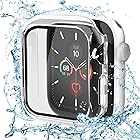【2024最新防水ケース】Odette 対応 Apple Watch SE/Series 9/8/7/6/5/4 ケース 40mm/41mm/44mm/45mm 防水ケース PCフレーム 一体型 カバー 耐衝撃 軽量 高透過率 高タッチ感度 脱着