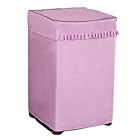 洗濯機カバー ピンクーＳ 老化防止 屋外 防塵 撥水 防湿 紫外線遮断 日焼け止め 厚手 過熱保護 3面包み （5～6kg対応）Ｗ52cm Ｄ54cm Ｈ88cm