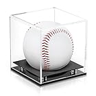 野球ボールケース サインボールケース 野球用 アクリル製 ディスプレイケース 保護 展示 防塵 四角型 コレクションケース 透明ケース (ノーマル)