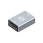 LpoieJun HDMI 中継アダプター8K対応 48Gbpsハイスピード 延長コネクター (メス - メス） (1個)