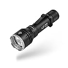 ACEBEAM L17 LED 強力 戦術 懐中電灯 軽量小型 照射距離最大802メートル/明るさ最大1400ルーメン ハンディライト アルミニウム合金材 耐衝撃2メートル・IPX-8防水レベル（2メートル）セルフディフェンス 電池 防災 地震