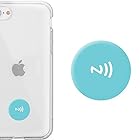 ctunk NFCタグ 累計10万枚突破【1枚】 エポキシ樹脂タイプ (NTAG213 /144バイト) 防水 25mm PVC製 iPhone対応 android対応 ショートカットアプリ対応 (エメラルド)