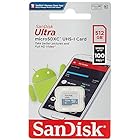 SanDisk 512GB Ultra microSDXC UHS 1カード 100MB/s グレー -SDSQUNR-512G-GN3MN、グレー