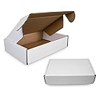 小型カートン、10枚（外寸23×15×5cm）段ボール箱、TA-Q-BINコンパクトボックス、梱包・発送・保管用の丈夫な箱、家庭用・業務用（白）