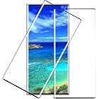 Samsung Galaxy Note 20 Ultra 用 ガラスフィルム 指紋認証対応 強化ガラス 保護フィルム 【2枚セット】 3D湾曲対応 硬度9H 衝撃吸収 高透過率 飛散防止 全面吸着 指紋防止 気泡レス Galaxy Note 20