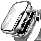 DYAOLE 対応 Apple Watch Series 9/8/7 ケース 41mm アップルウォッチ9/8/7 ケース 41mm 対応 アップルウォッチ カバー ガラスフィルム 一体型 Apple Watch カバー 日本旭硝子材 二重構造