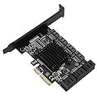 SATA拡張ボード 6Gbps PCI-E 4X to SATA 3.0 10ポート拡張カード SATA拡張カード 増設ボード 拡張アダプタカード