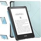 SANDATE Kindle Paperwhite ケース 2021 第11世代 6.8インチ マルチアングル調整 スタンド機能 薄型 超軽量 全面保護型 For Kindle Paperwhite 2021 第11代用 持ち運びやすい