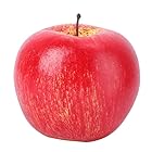 DECHOUS りんご サンプル 食品サンプル りんごモデル 人工リンゴ 赤 本物そっくりな模型 写真小道具 果物 フルーツ ディスプレイ パーティー装飾 ウェディング ショーケース装飾
