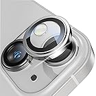 【4枚】ANYOI iPhone 13/iPhone 13 mini用カメラフィルム iPhone 13/iPhone 13 mini用 カメラ レンズ保護フィルム 貼り付け補助ツール付き アルミ合金 硬度9H カメラ レンズ保護 極薄 一体感