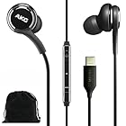 SAMSUNG AKG イヤホン オリジナル USB Type C インイヤー イヤホン ヘッドホン リモート&マイク付き Galaxy A53 5G S22 S21 FE S20 Ultra Note 10 Note 10+ S10 Plus用