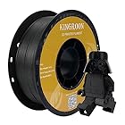 Kingroon PLA フィラメント 黒, フィラメント PLA，PLA 黑 フィラメント1 kg 3Dプリンター寸法精度+/- 0.03 mm、スプール（2.2ポンド）、1.75 mm pla フィラメント スプール 高い寸法精度 高密度 環