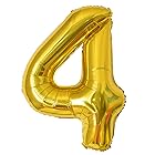 40インチ 誕生日 数字バルーン 数字 0～9 風船 バースデー デコレーション ストロー 付き バースデー パーティー 誕生日 飾り付け