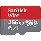 SanDisk (サンディスク) 256GB Ultra microSDXC 150MB/s+SDアダプター ブラック