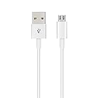 マイクロ usb ケーブル(1m, 1本セット) Suptopwxm Micro USB ケーブル【ホワイト】 QC3.0急速充電ケーブル 高速データ転送 ps4コントローラー対応 Android多機種スマホ対応 android充電ケーブル us