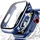 【2枚】DYAOLE 対応 Apple Watch Ultra2/Ultra ケース 49mm アップルウォッチウルトラ2/ウルトラ ケース 49mm 防水光沢ケース 対応 アップルウォッチ カバー ガラスフィルム 一体型 Apple Watch