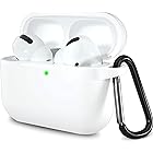 【2023改良モデル】DYAOLE AirPod Pro ケース 対応 AirPods Pro イヤホン 液状シリコンケース AirpodsPro case フックつき付き でキズやしもん指紋をぼーし防止してらっか壊しをふせぐ防ぐLEDライトが見