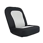 座椅子 S字型 リクライニング 4段階 低反発 コンパクト 座椅子 フロアチェア リラックス座椅子 座いす １人用 在宅ワーク テレワーク 通気性メッシュ製(Gray)