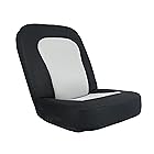 座椅子 S字型 リクライニング 4段階 低反発 コンパクト 座椅子 フロアチェア リラックス座椅子 座いす １人用 在宅ワーク テレワーク 通気性メッシュ製(Gray)