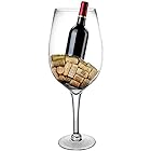YUANXIN ジャイアントワイングラス 巨大脚付きグラス クリエイティブ 特大ゴブレット 特大シャンパングラス ビールマグ 赤ワイングラス(2500ml)