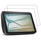 JHZZWJ 2枚入 FOR Echo Show 8 用 フイルム エコーショー8 ガラスフイルム 強化ガラス 液晶保護フィルム