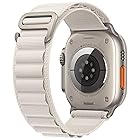 アルパインループ Apple Watch Ultra 49mm バンド シリコン 交換バベルト Apple Watch Series SE/9/8/7/6/5/4/3/2/1 38mm 40mm 41mm 42mm 44mm 45mm ナイロンメ