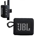 JBL GO 3 Bluetoothスピーカー専用保護収納シリカゲルシェル-Hermitshell(ブラック)