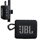 JBL GO 3 Bluetoothスピーカー専用保護収納シリカゲルシェル-Hermitshell(ブラック)