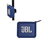 JBL GO 2 Bluetoothスピーカー専用保護収納シリカゲルシェル-Hermitshell(ブルー)