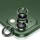 【6枚セット】ILYAML for iPhone12 Pro カメラフィルム 2023 iPhone12 カメラフィルム iPhone12 mini 用 カメラフィルム iPhone12 レンズ保護カバー 薄型 強化ガラス 耐衝撃 独立型 黒縁取