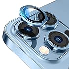 【6枚セット】ILYAML for iPhone11 pro カメラフィルム iPhone11 pro max用カメラフィルム レンズ保護カバー 薄型 強化ガラス 耐衝撃 独立型 黒縁取り 露出オーバー防止 アルミ合金 アイフォン 11プロ マッ